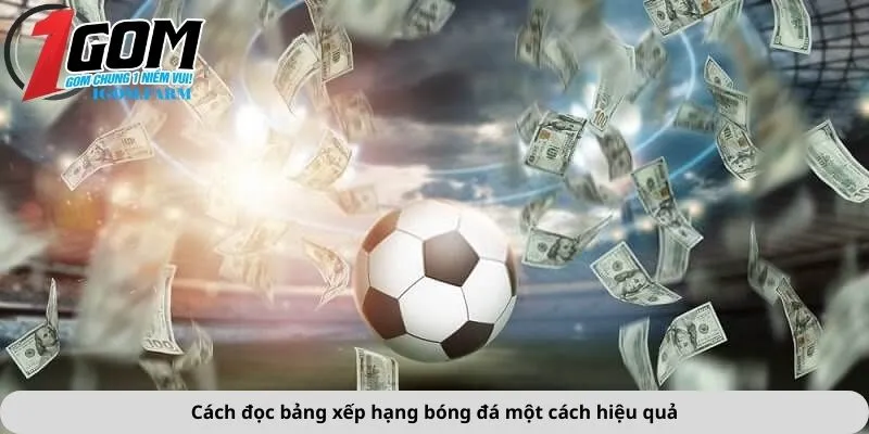 Cách đọc bảng xếp hạng bóng đá một cách hiệu quả